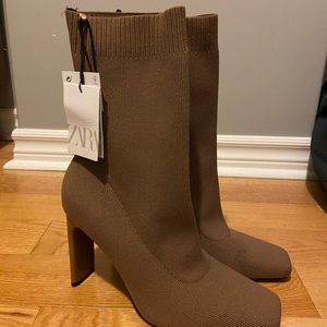 Zara booties never been worn